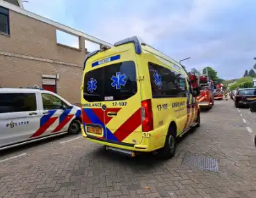 Brand in keuken leidt tot inzet brandweer
