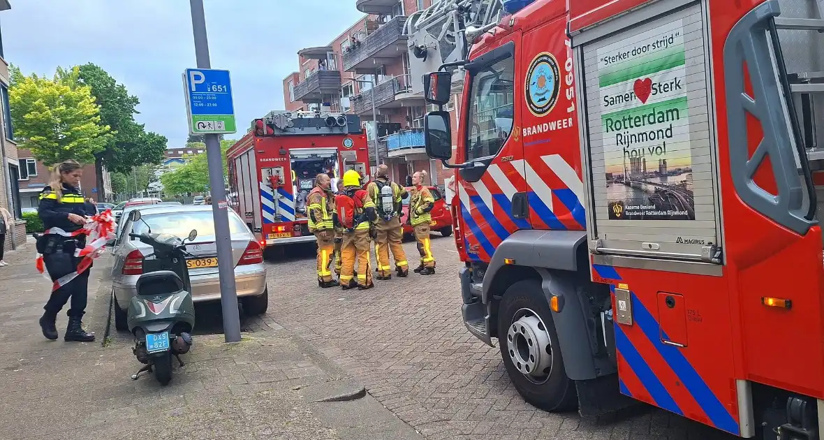 Brand in keuken leidt tot inzet brandweer - Foto 2