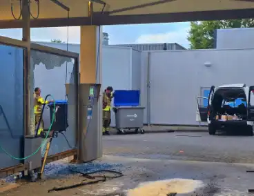 Flinke schade bij wasboxen na ongeval