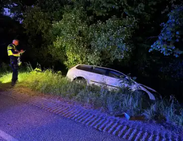 Beschonken automobilist verzet zich hevig bij aanhouding na eenzijdig ongeval