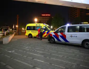 Drijfnatte man aangetroffen na zwemtocht