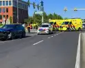 Vader en twee kinderen gewond na ongeval op kruising