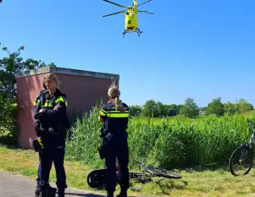 Traumateam ingezet na eenzijdig ongeval