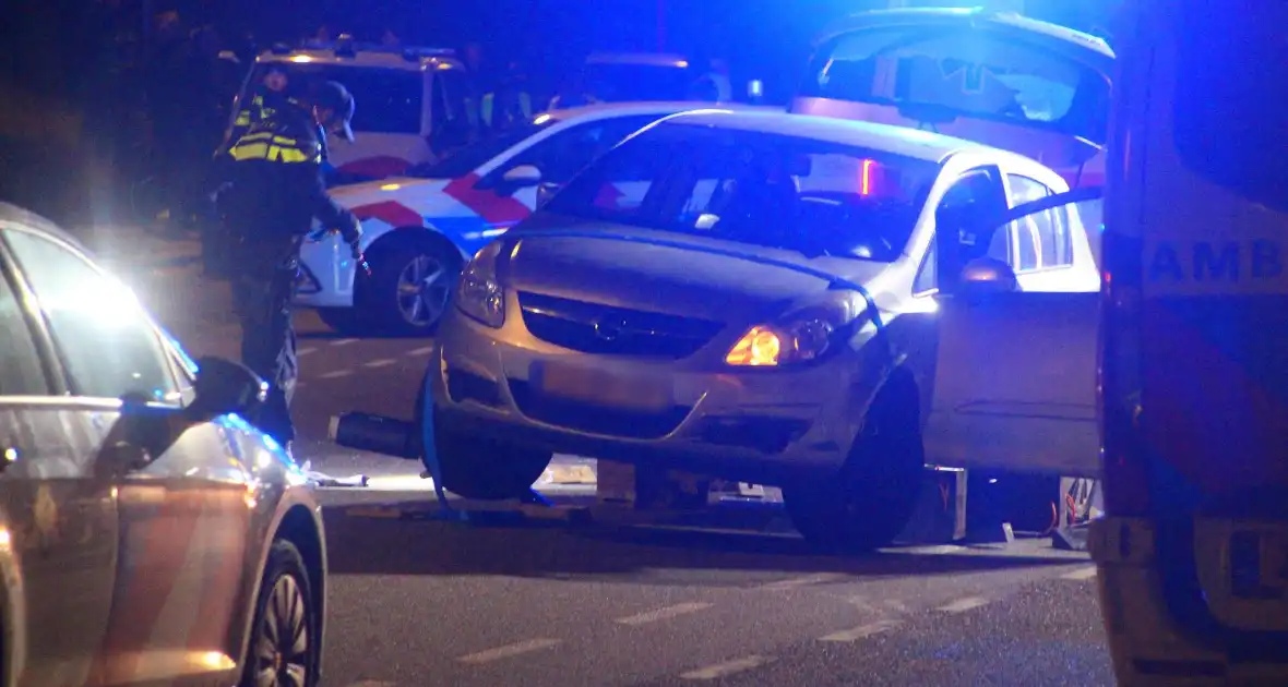 Zwaargewonde bij ongeval met personenauto