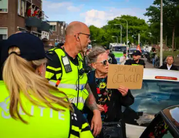 Pro-Palestina demonstranten komen toch na weigering van driehoek