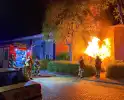 Brand verwoest schuur in de nacht