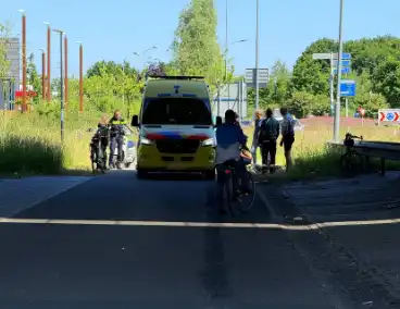 Wielrenner en fatbiker betrokken bij ongeval