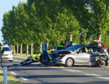 Ambulance betrokken bij ongeval