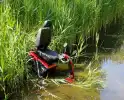 Scootmobiel belandt in sloot na ongeval