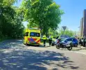 Fietser in aanrijding met auto