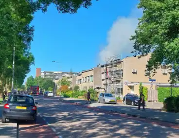 Brand in woning zorgt voor grote inzet