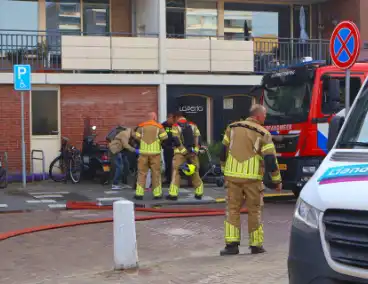 Zeer grote brand in transformatorhuis leidt tot ontruiming appartementen