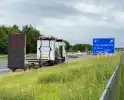 Lijnbus stilgevallen op snelweg