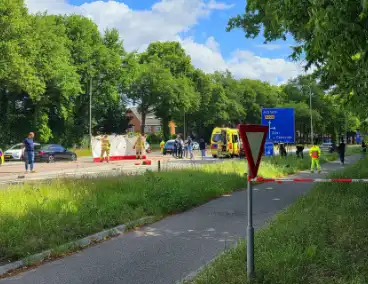 Ongeval leidt tot grote inzet van hulpdiensten