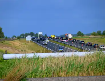 Ongeval zorgt voor verkeershinder