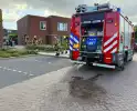 Heg in achtertuin gaat in vlammen op
