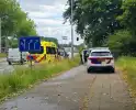Ongeluk met twee voertuigen leidt tot schade