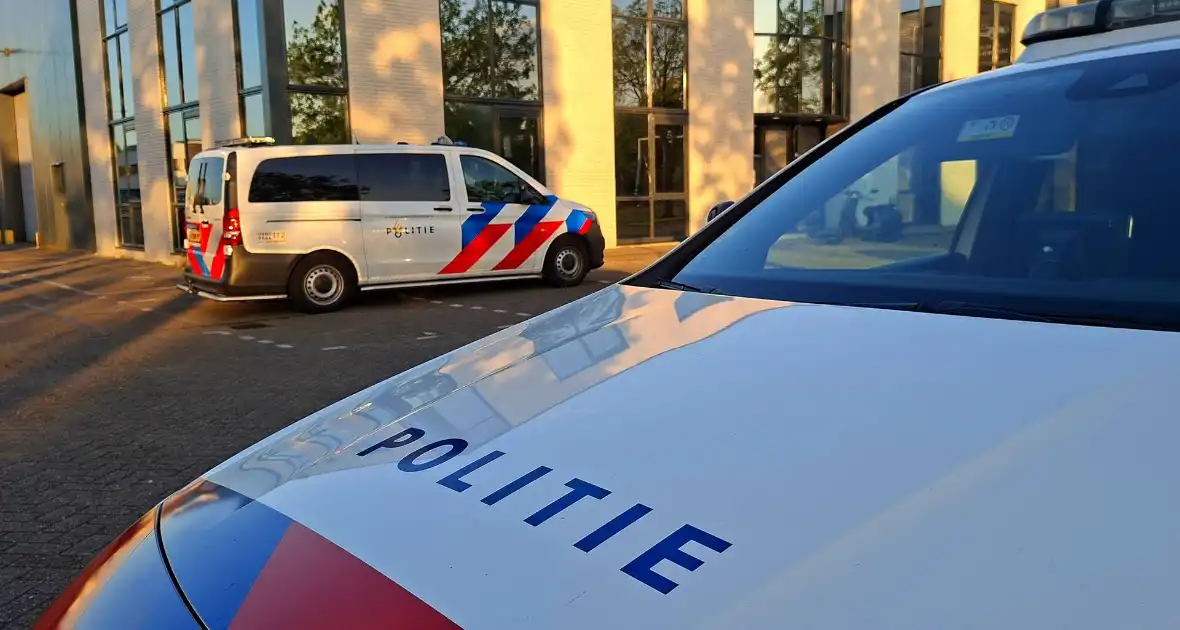 Poging tot inbraak bedrijfspand