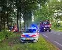 Ruiters ontdekken beginnende bosbrand