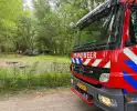 Afvalbrand snel geblust door brandweer