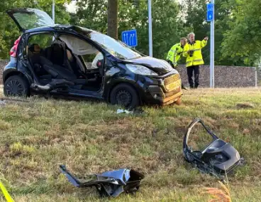 Meerdere gewonden bij eenzijdig ongeval