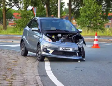 Brommobiel fiks beschadigd bij ongeval