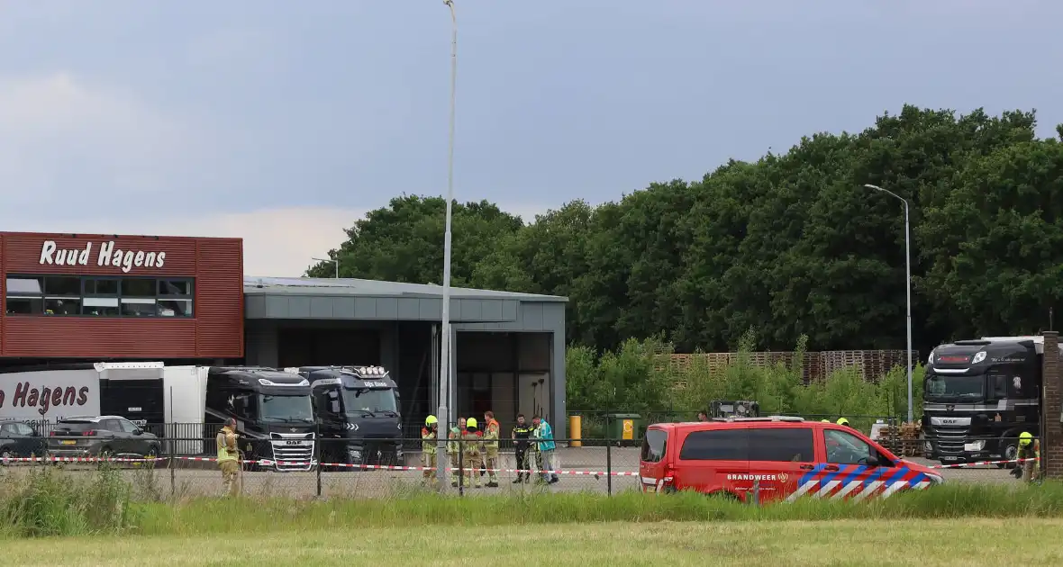 Dodelijk gevaar door diesellekkage bij transportbedrijf