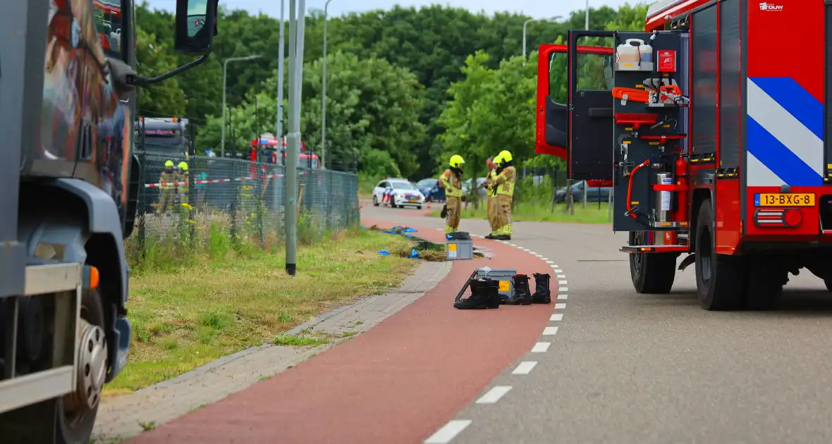 Dodelijk gevaar door diesellekkage bij transportbedrijf - Foto 6