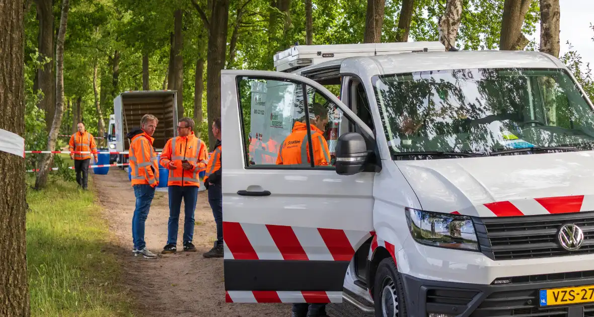 Brandweer ingezet voor achtergelaten vaten - Foto 6