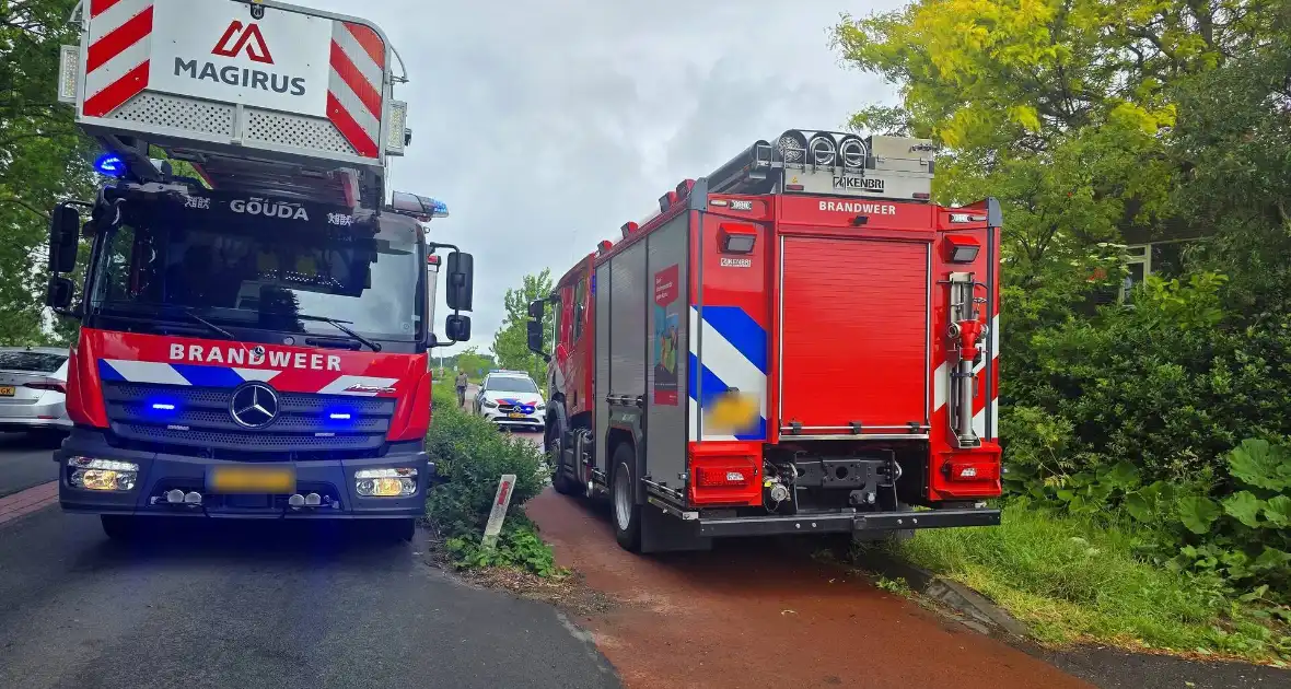 Brandweer voert reddingsactie uit - Foto 4