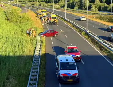 Ongeval leidt tot gewonden en verkeershinder