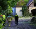 Verdachte vaten gevonden bij woning