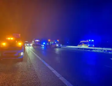 Zwaargewonde na val motor