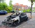 Autobrand vernietigt Tesla