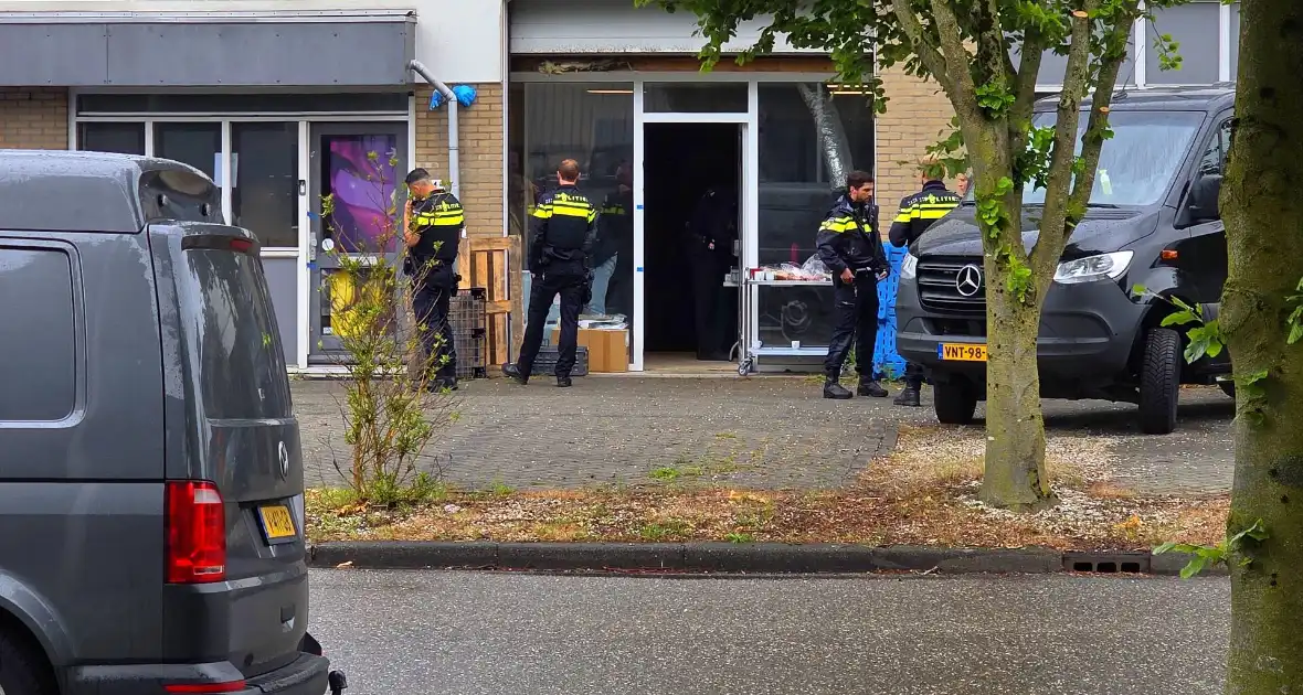Verhoogde beveiliging na politie-inval