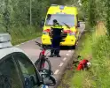 Racefietser raakt gewond bij ongeval