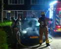 Politie onderzoekt autobrand