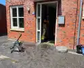 Waterleiding gesprongen in woning
