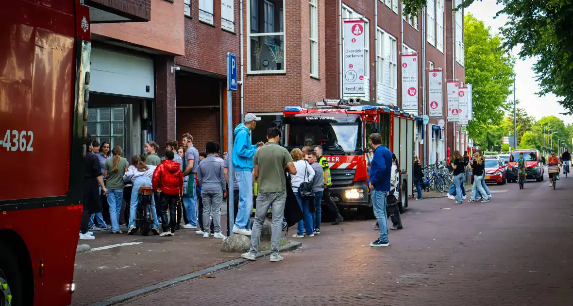 Brandmelding leidt tot ontruiming winkelcentrum