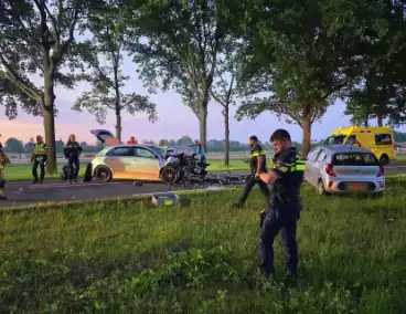 Dode bij ernstige frontale aanrijding