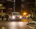 Politie schept fietser tijdens spoedrit