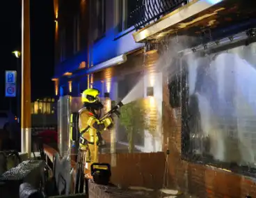 Flinke brand zorgt voor schade aan woning