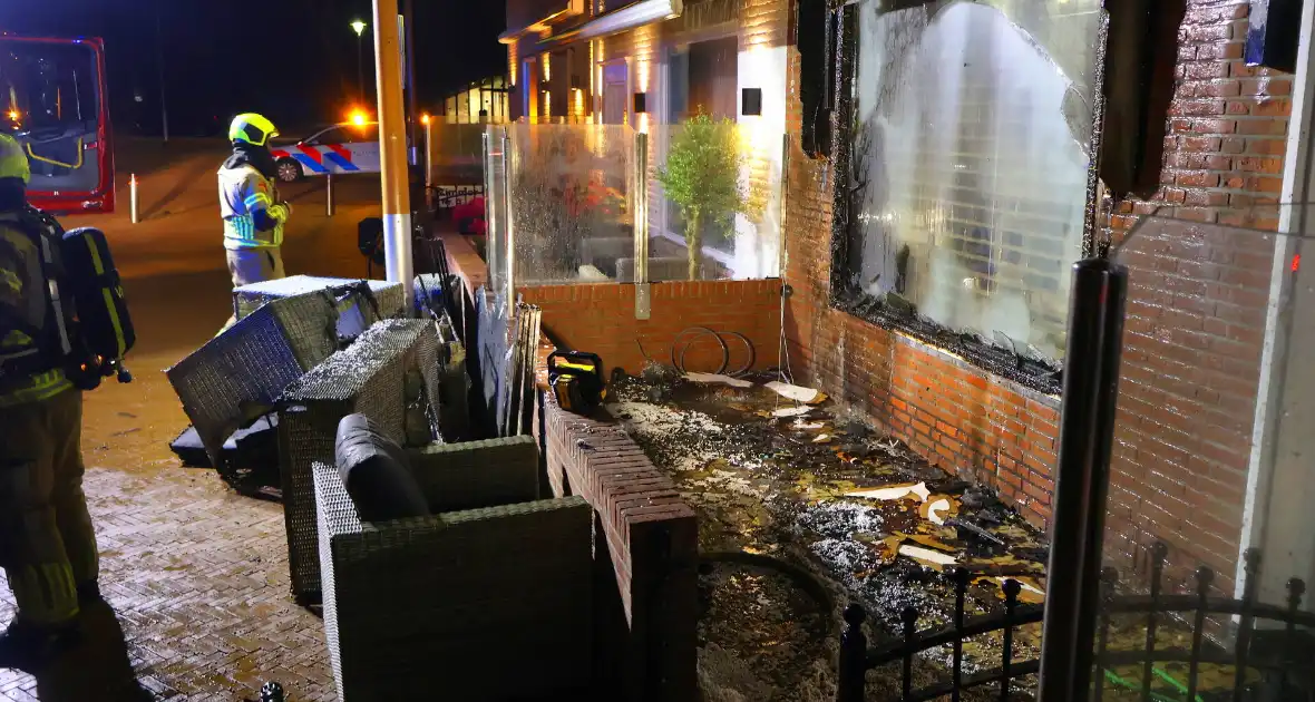 Flinke brand zorgt voor schade aan woning - Foto 1