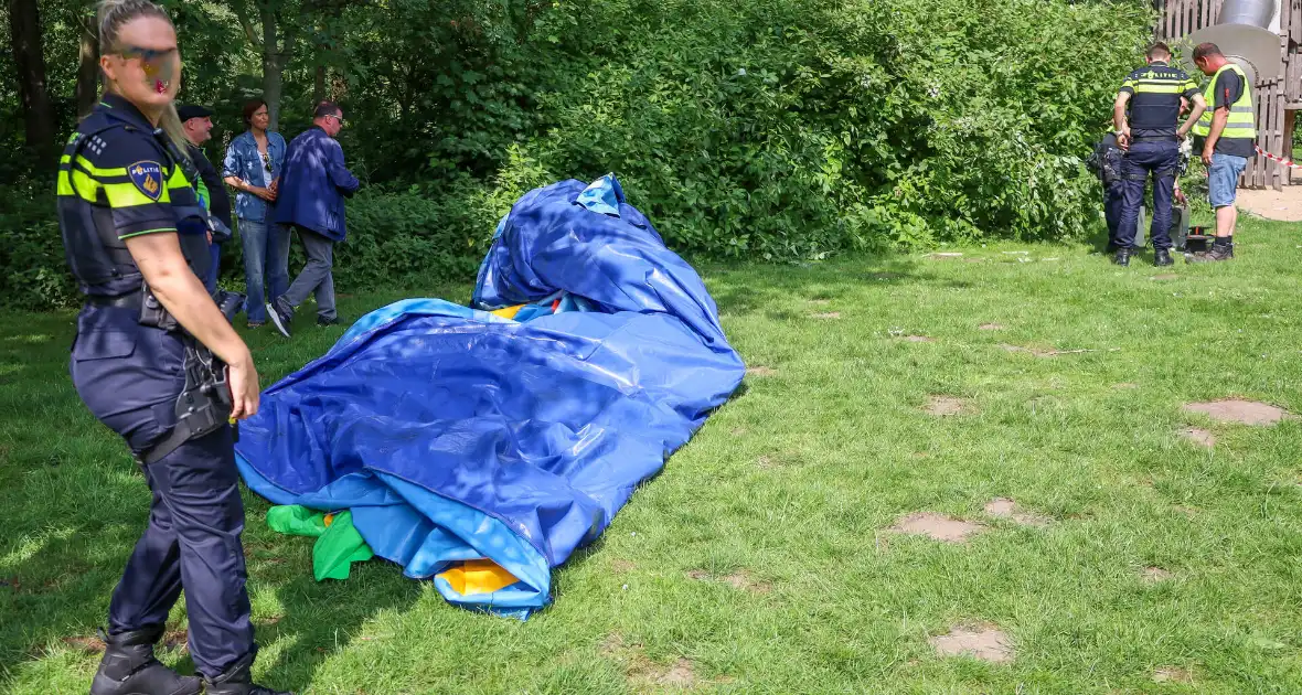 Traumaheli ingezet na incident met springkussen - Foto 2