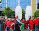 Veel deelnemers aan demonstratie en tegen demonstratie