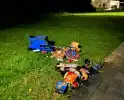 Brandweer blust twee branden