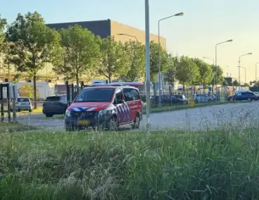 Ammoniaklek bij bedrijf