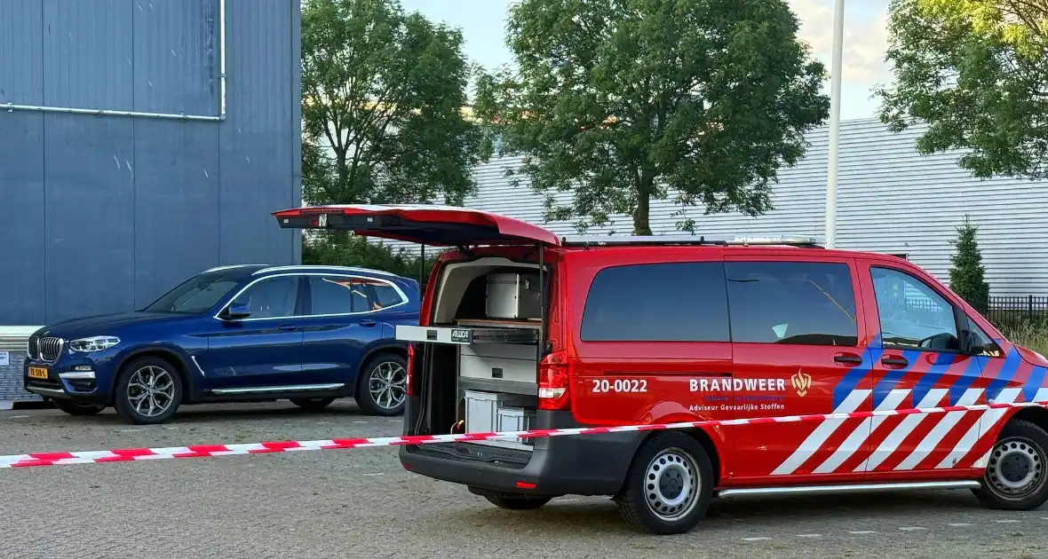 Ammoniaklek bij bedrijf - Foto 1