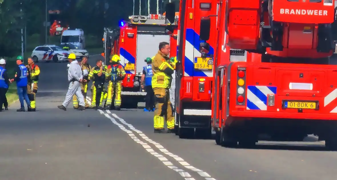 Vreemde geur in bedrijf leidt tot ontruiming - Foto 1