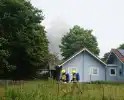 Paarden gered bij uitslaande brand